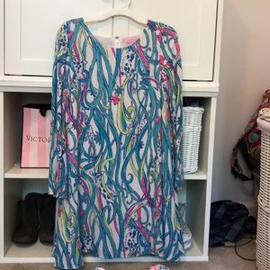 Colorful Lilly Pulitzer long sleeve dress
